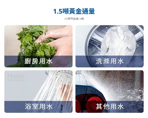 【海爾】中央淨水機