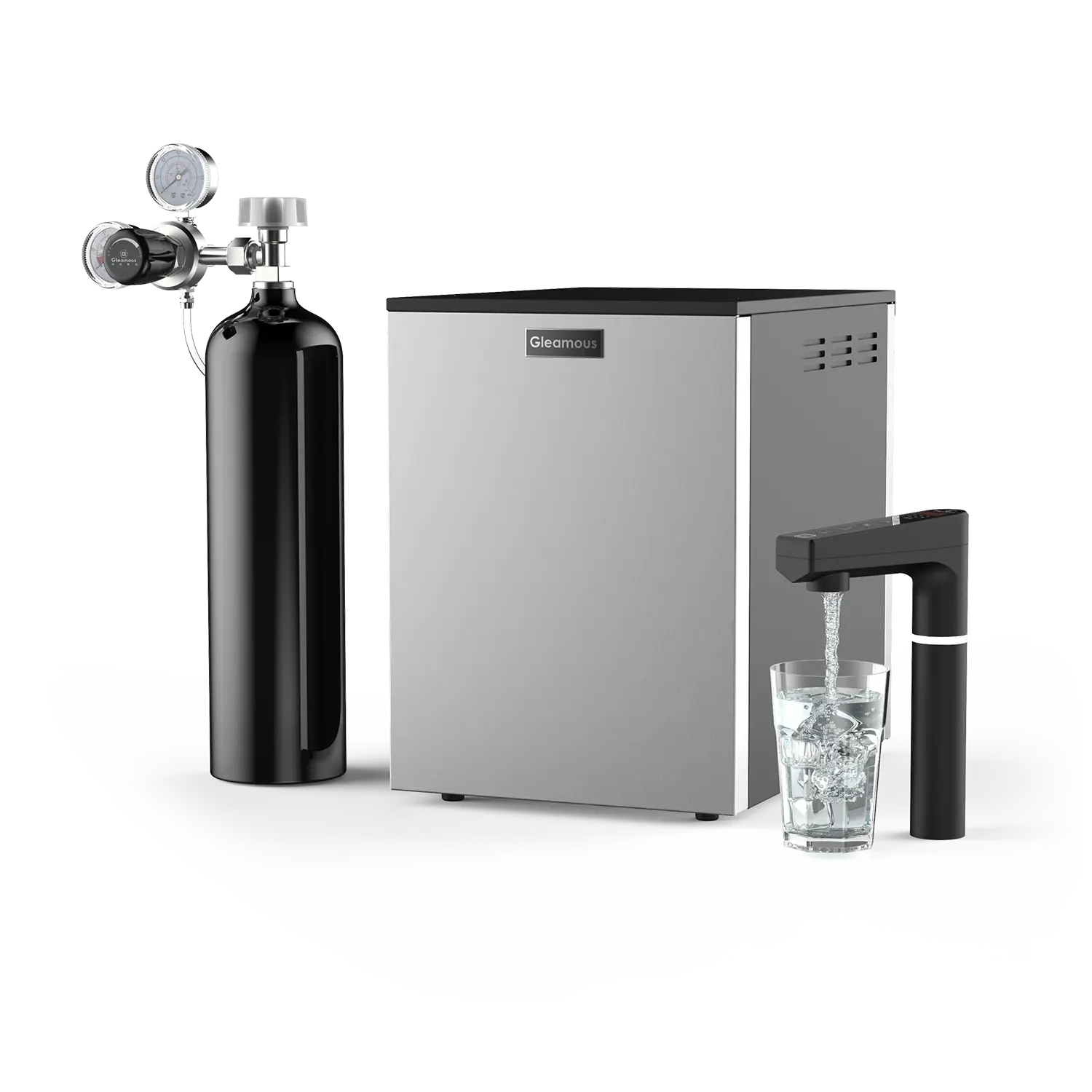 【格林姆斯】櫥下型觸控氣泡式飲水機