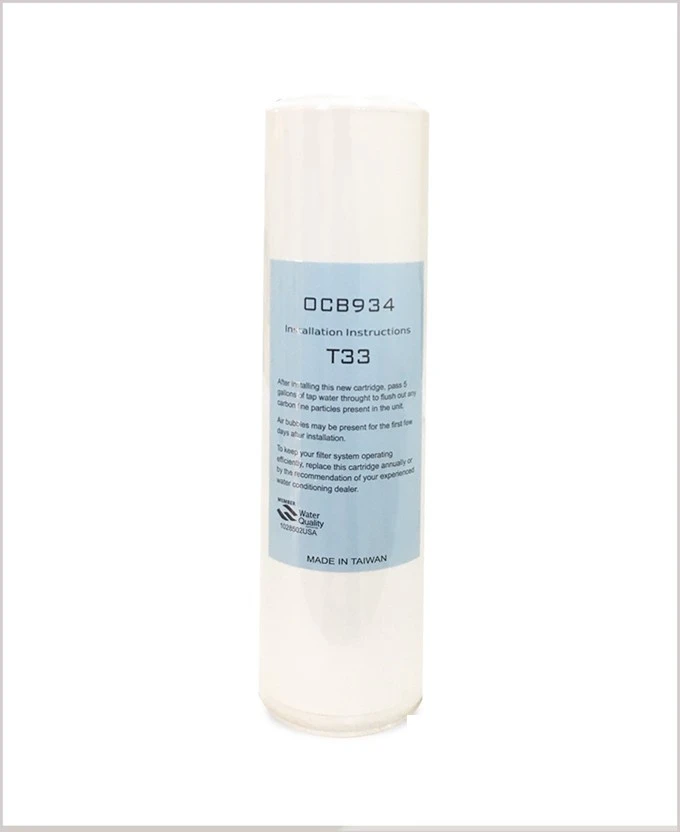 【SWEETCOM 思維康】10英吋｜OCB934 大T33椰殼活性碳濾心
