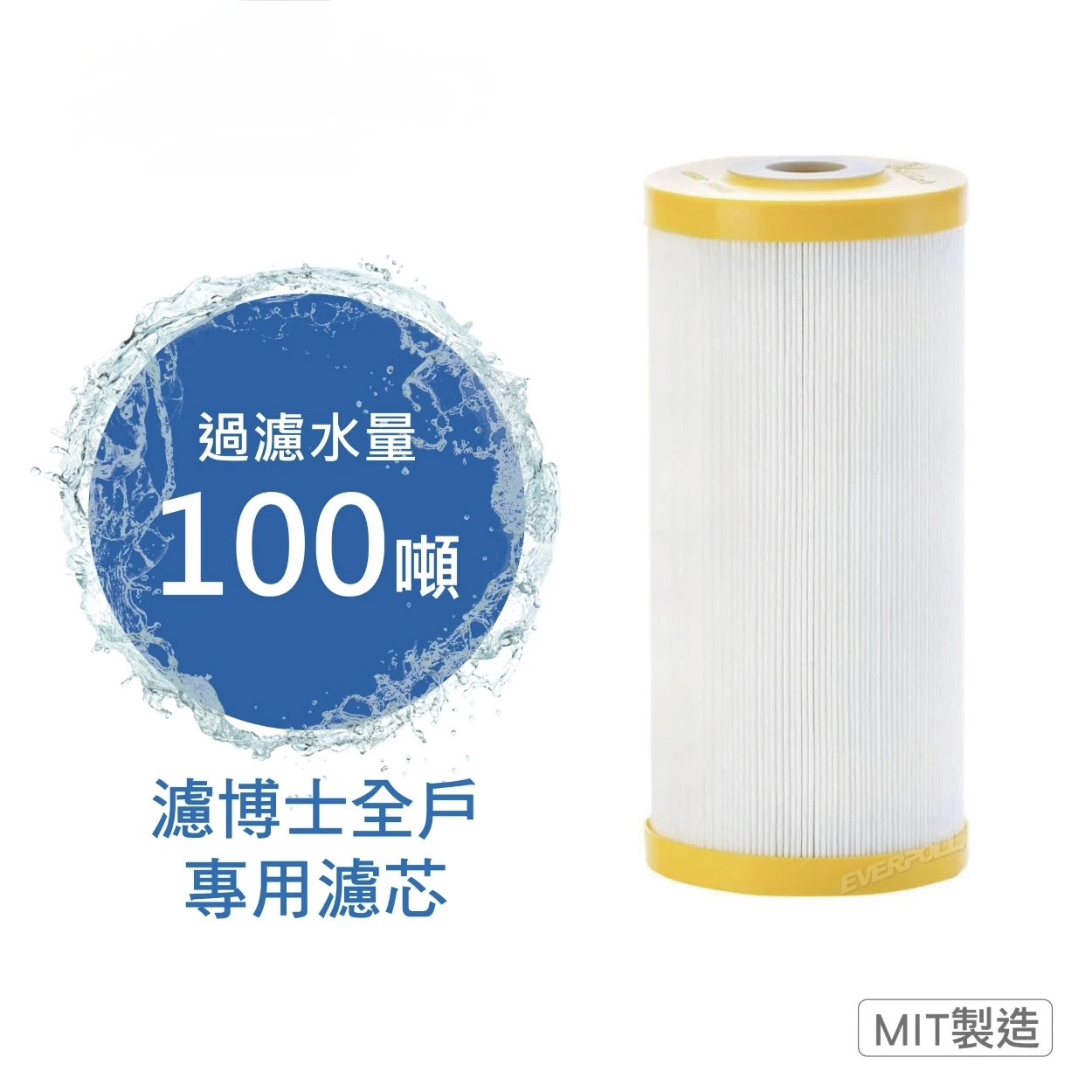 【EVERPOLL 愛科】濾博士全戶專用濾芯