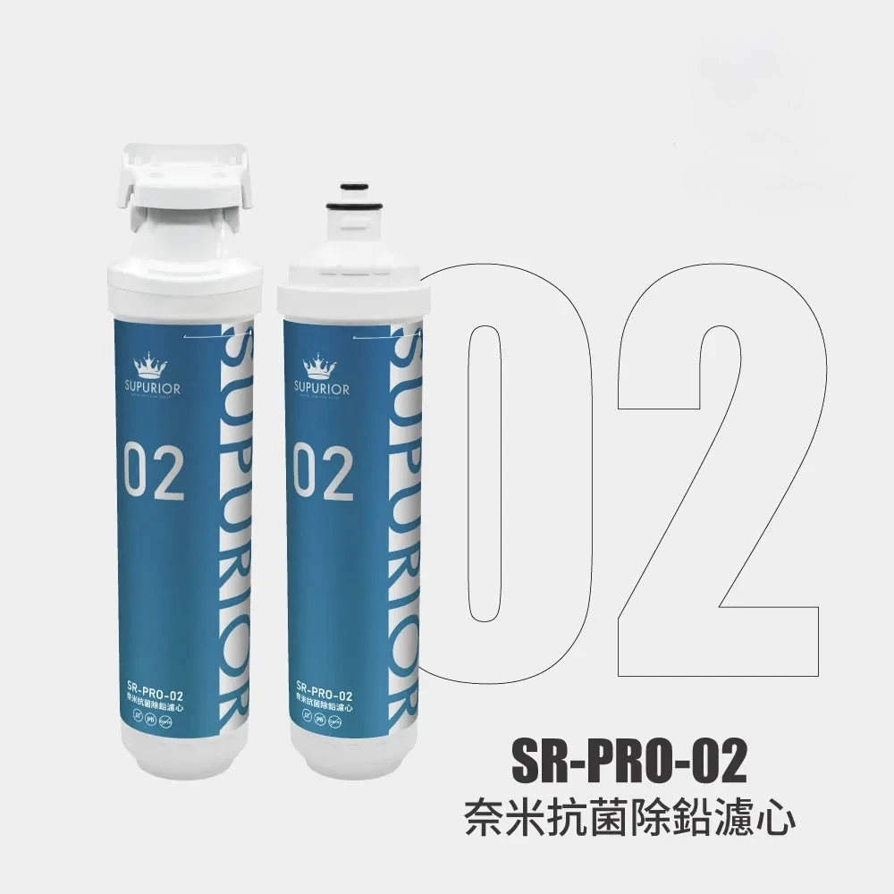 【SUPURIOR 速沛優】奈米抗菌除鉛濾芯