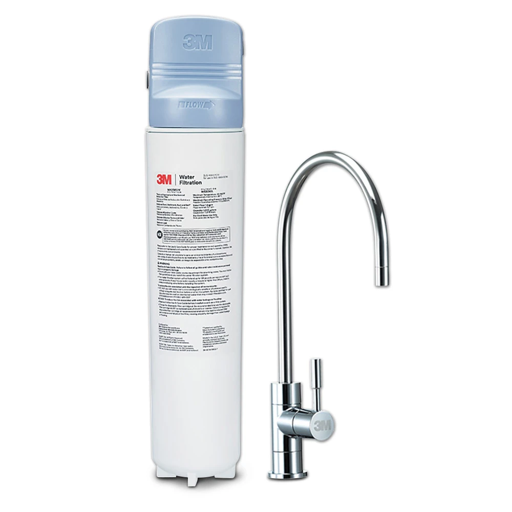 【3M】3US-MAX-S01H 強效型廚下生飲淨水系統+替換濾芯