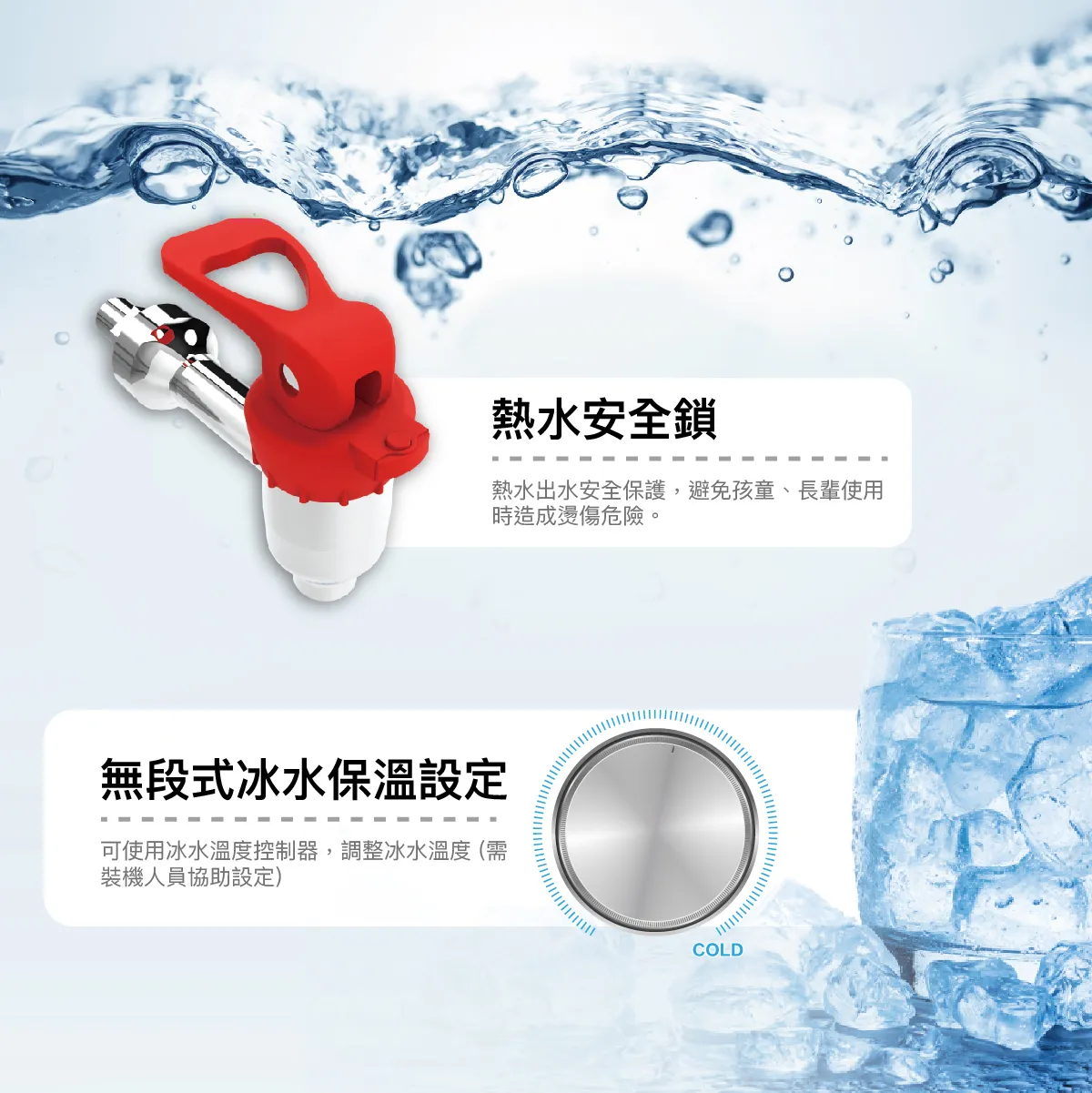 《豪星》HM-3688 數位龍頭式飲水機