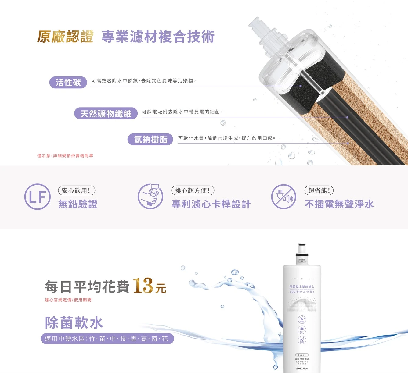 【SAKURA 櫻花】生飲淨水器