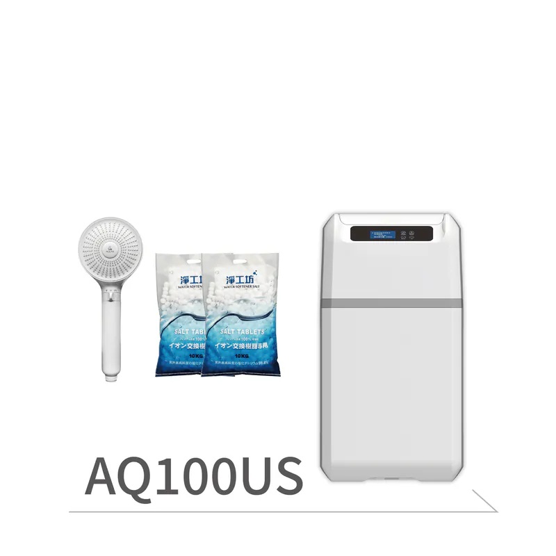 【AQUAS 淨工坊】AQ-100US全戶中央智能軟水機 (贈鹽碇)(手動款)