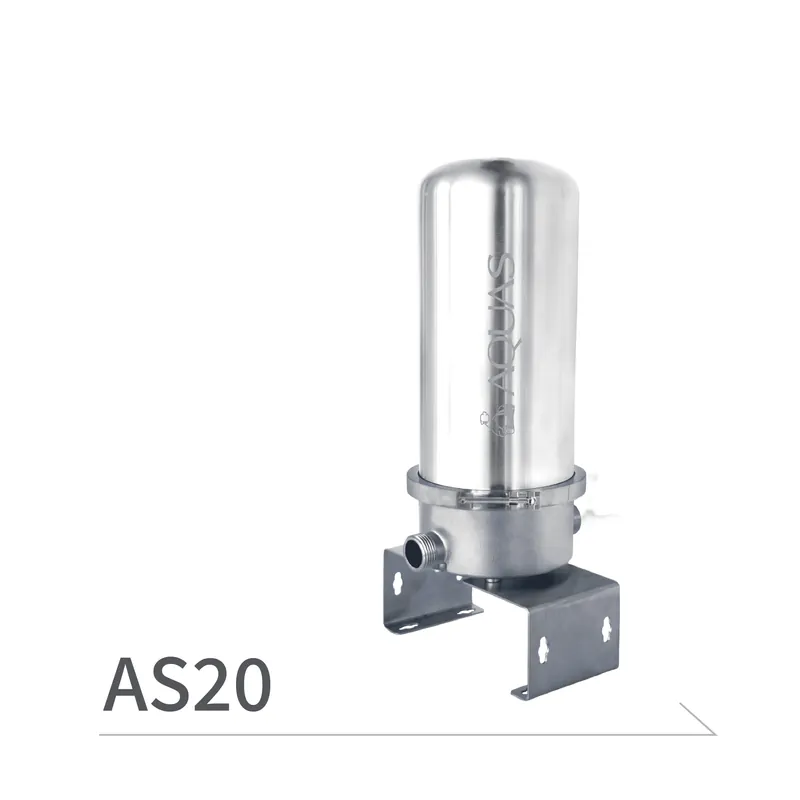 【AQUAS 淨工坊】AS20/AS40全戶不銹鋼濾淨系統 降低餘氯 去除雜質 SUS304材質 碳纖維濾芯