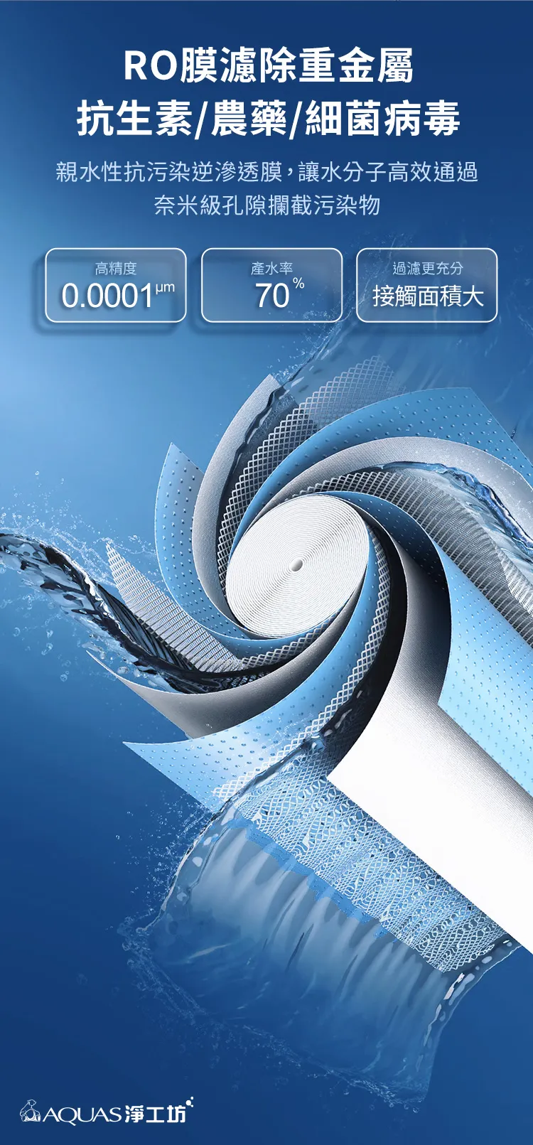 淨工坊雙效節能純淨水機