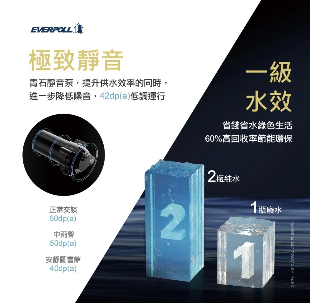 【EVERPOLL 愛科】直出RO淨水器