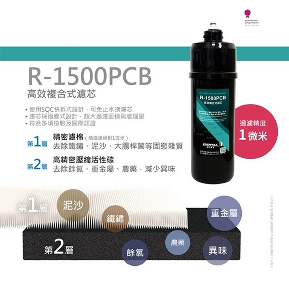 【EVERPOLL 愛科】商用可調式RO淨水系統