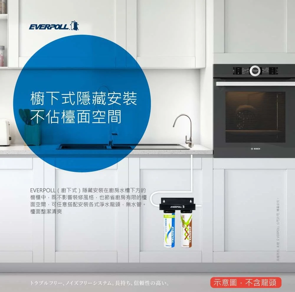 愛科 經典複合淨水器-黑武士