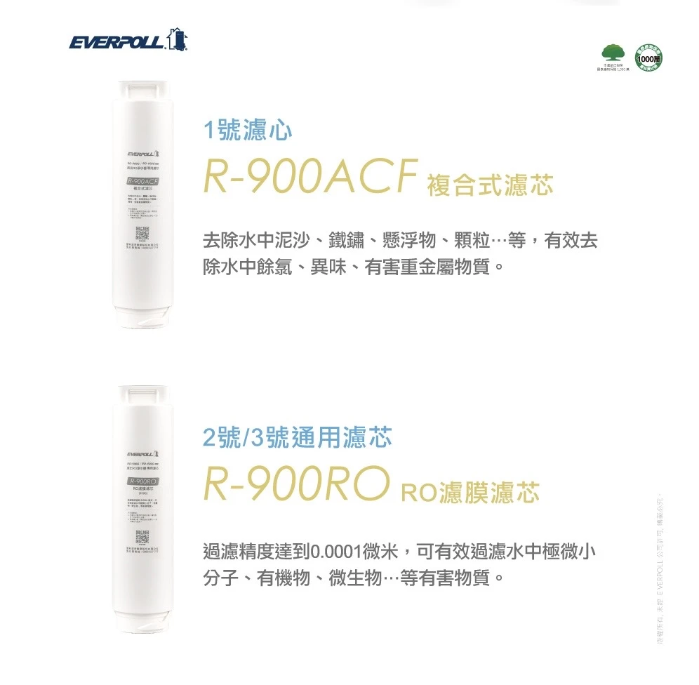 【EVERPOLL 愛科】直出RO淨水器