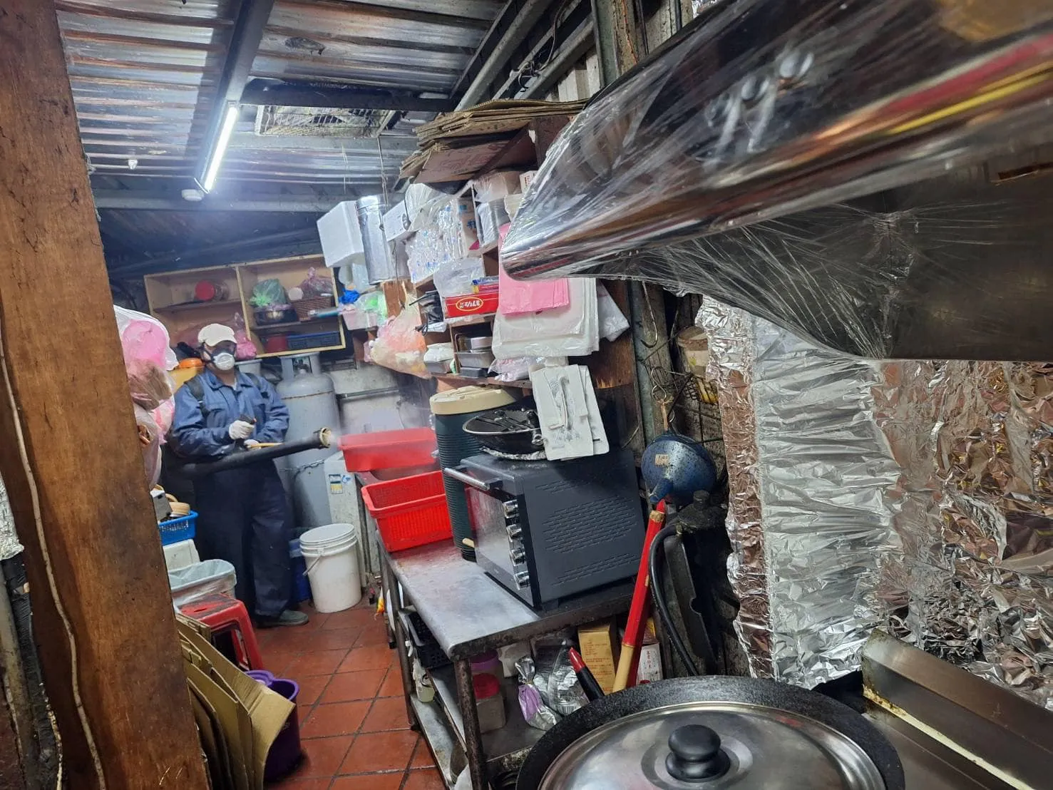 泡茶聊天的地方有做環境消毒嗎？友竹居環境消毒