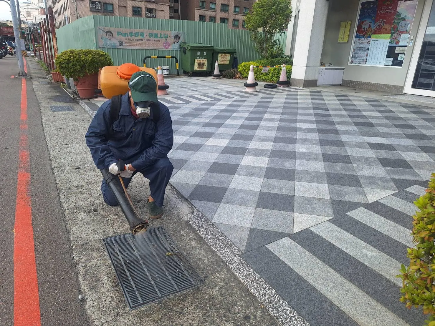 桃園市私立幸福日光幼兒園環境消毒