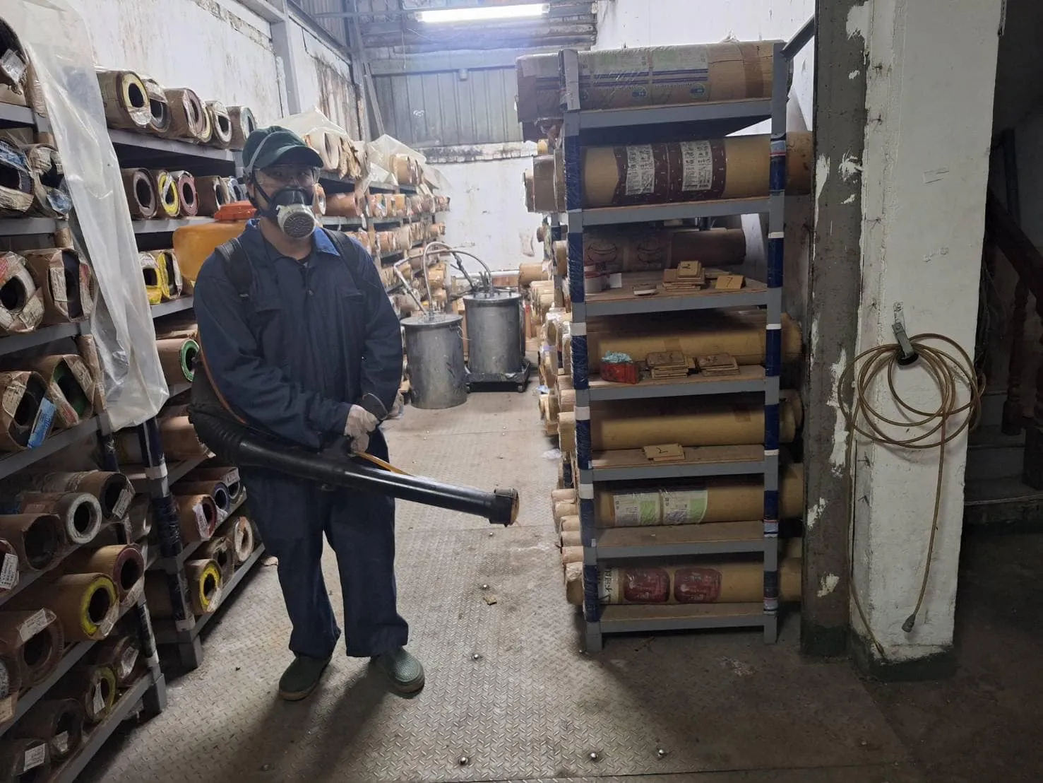 新禾彩藝定期環境消毒