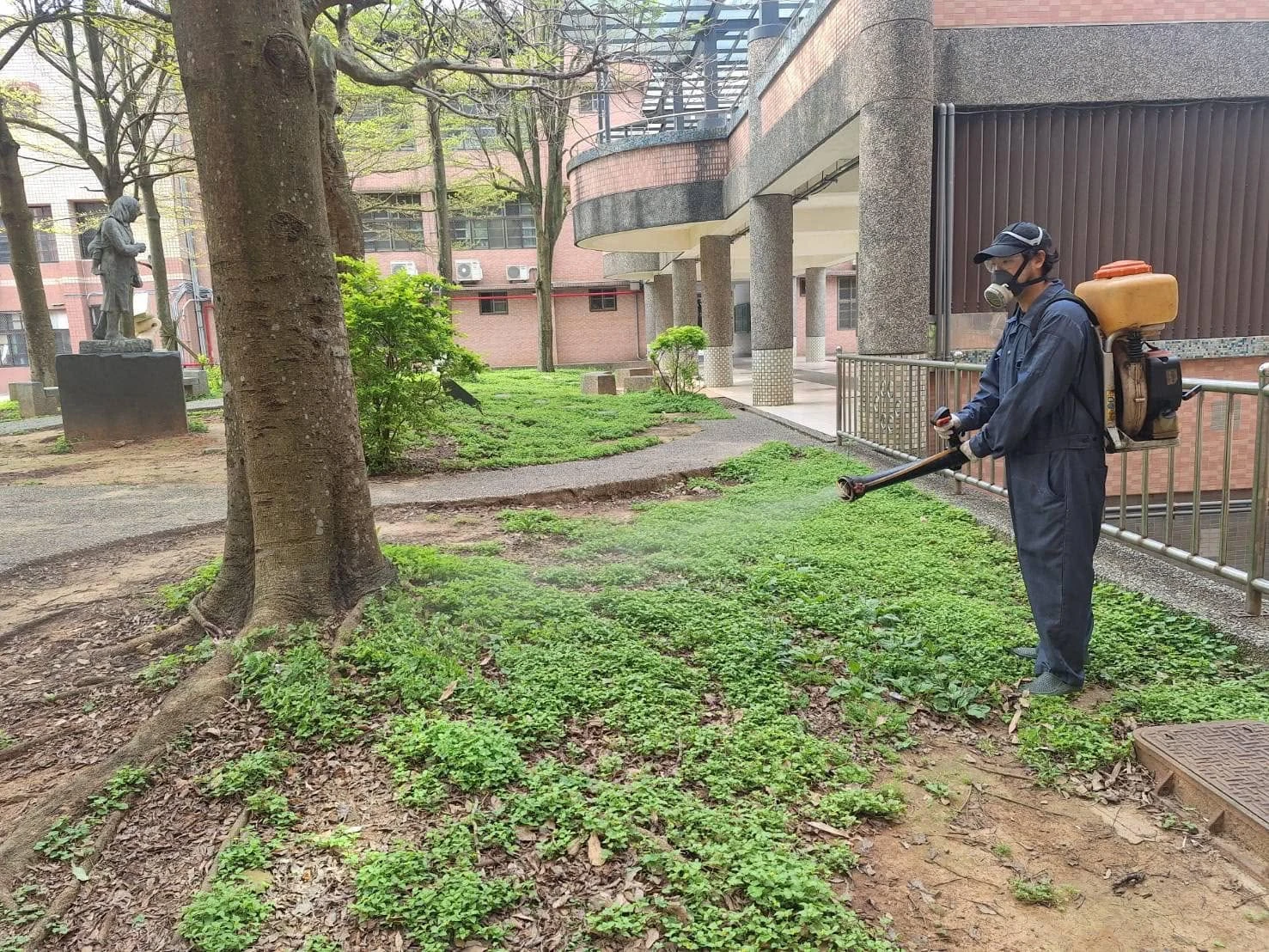 新屋國小環境消毒