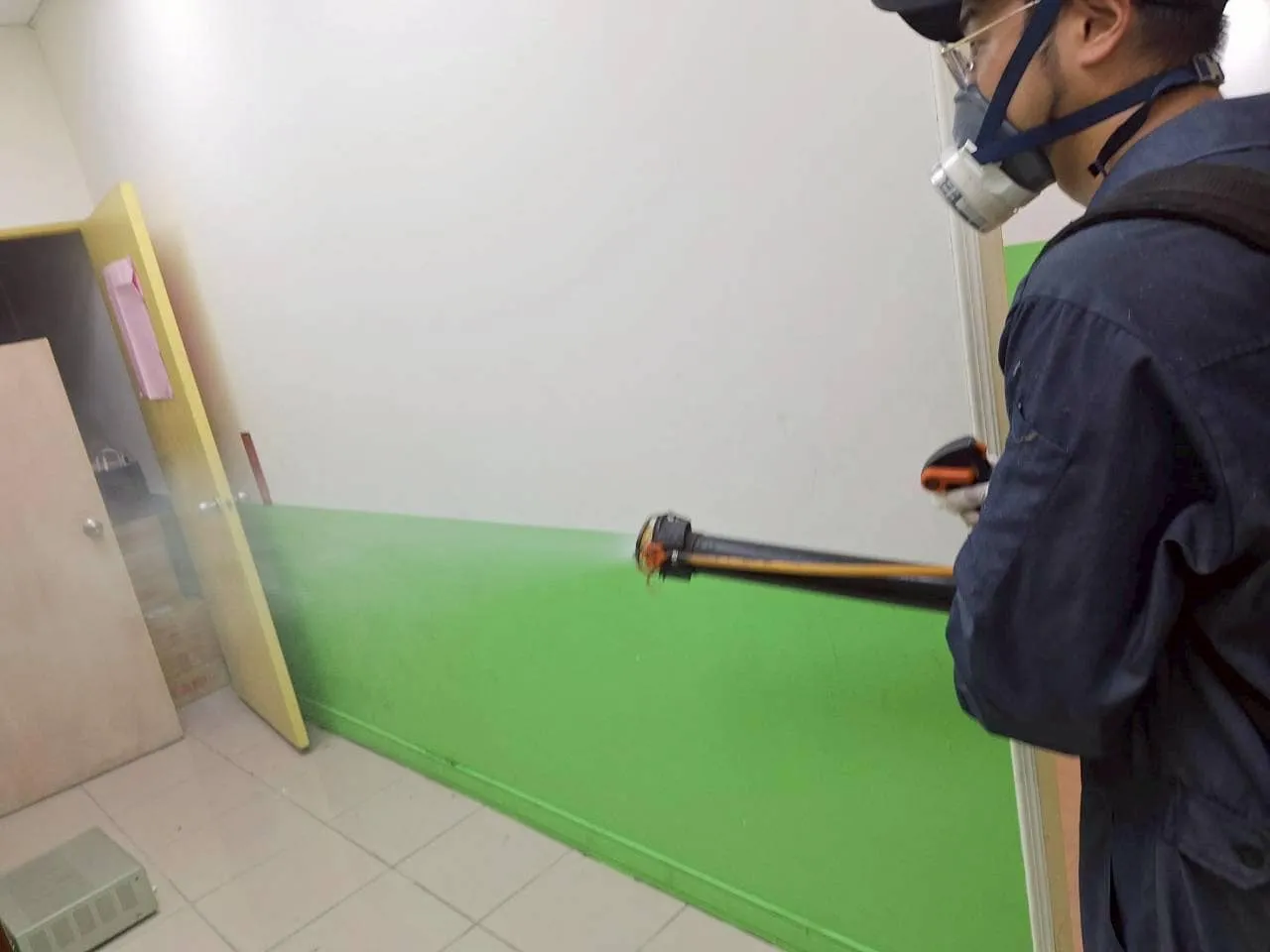 立多祿員工餐廳、宿舍定期環境消毒