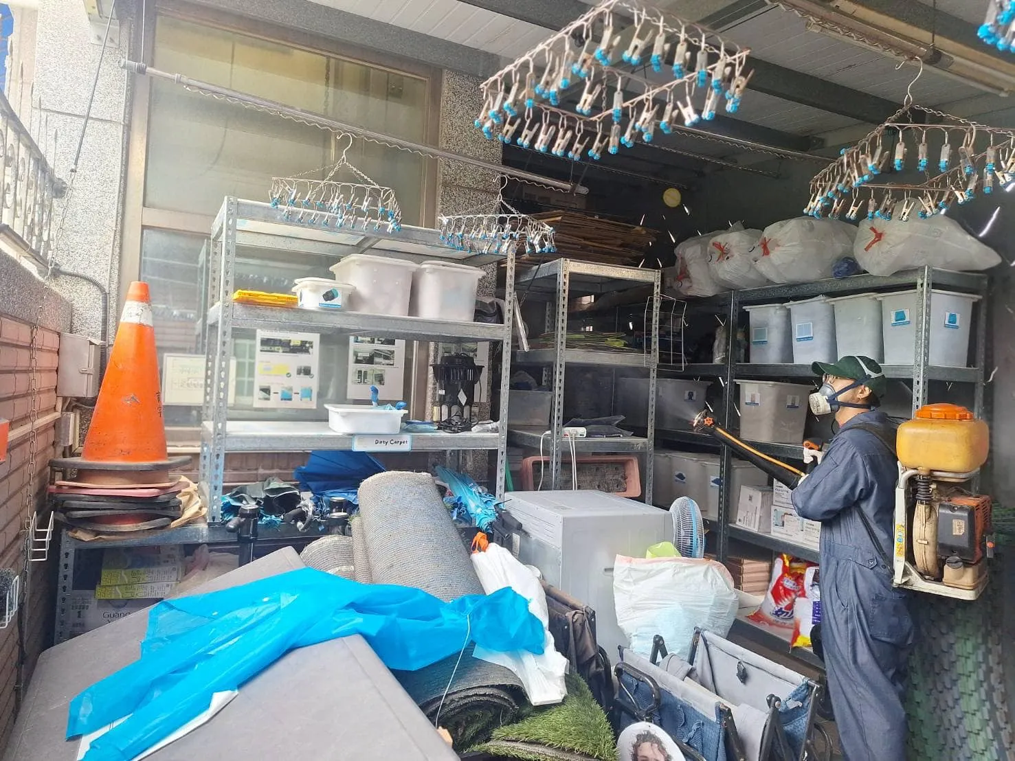 桃園市私立新世界小星星幼兒園環境消毒