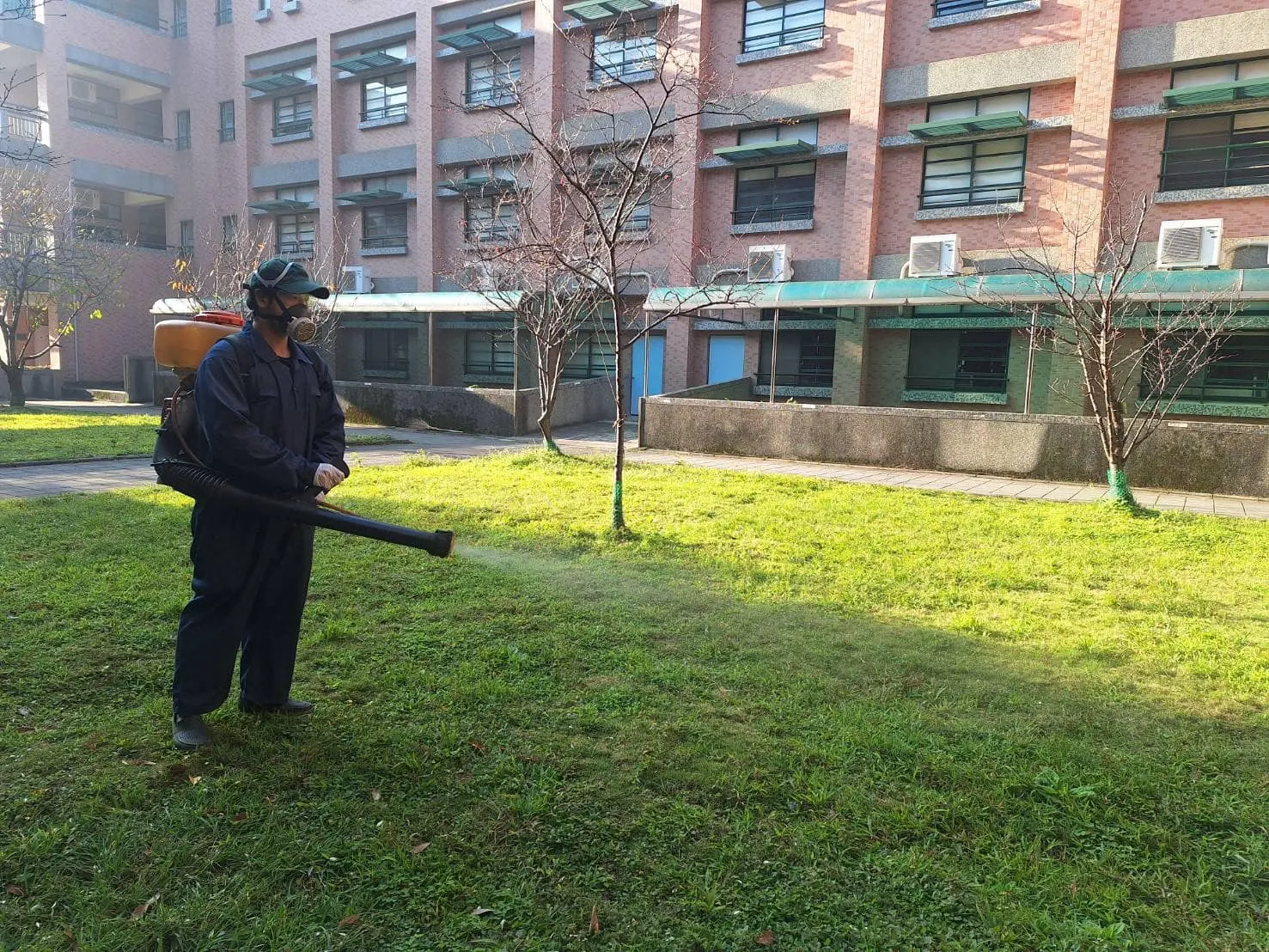 永順國小定期環境消毒