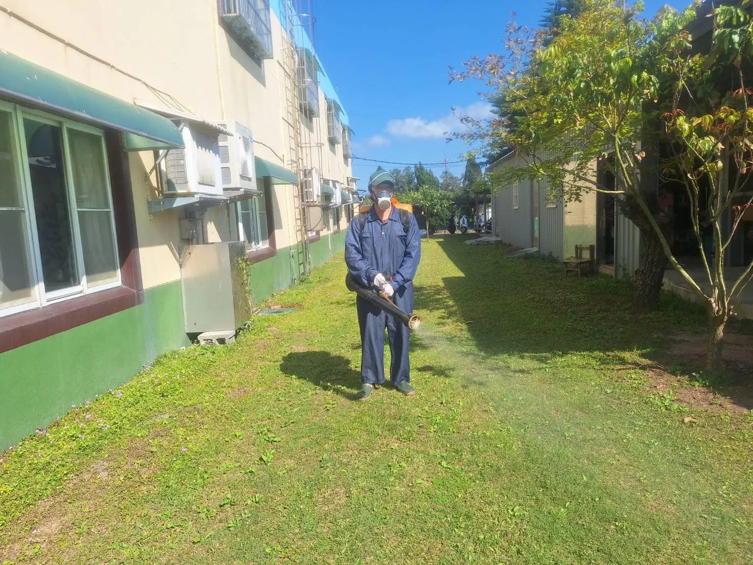 育德兒童之家定期環境消毒