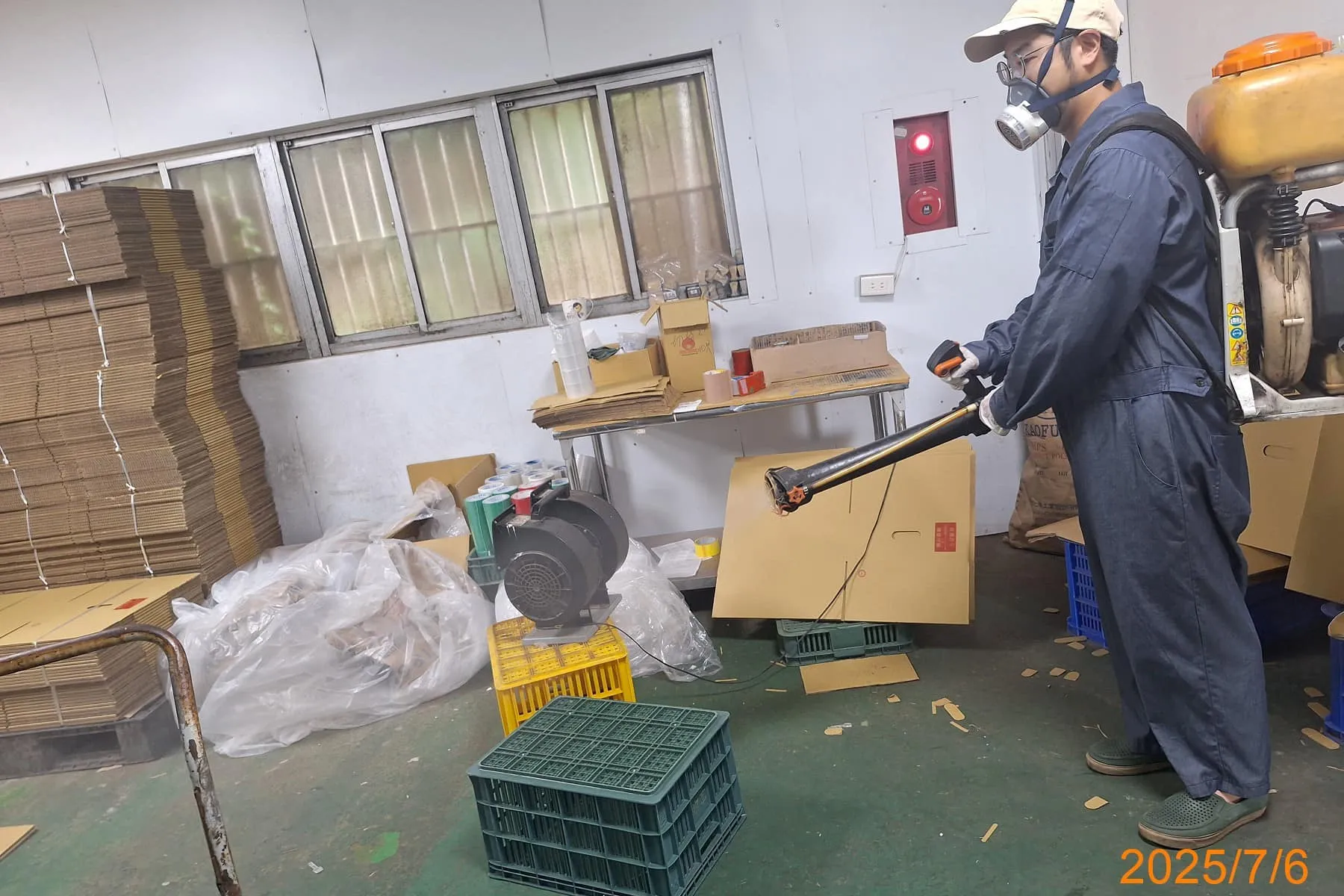 宜康食品定期環境消毒