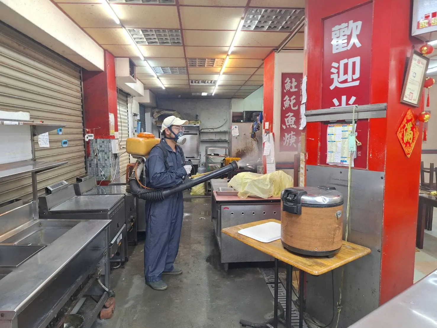 南台灣土魠魚小吃店蟑螂防治