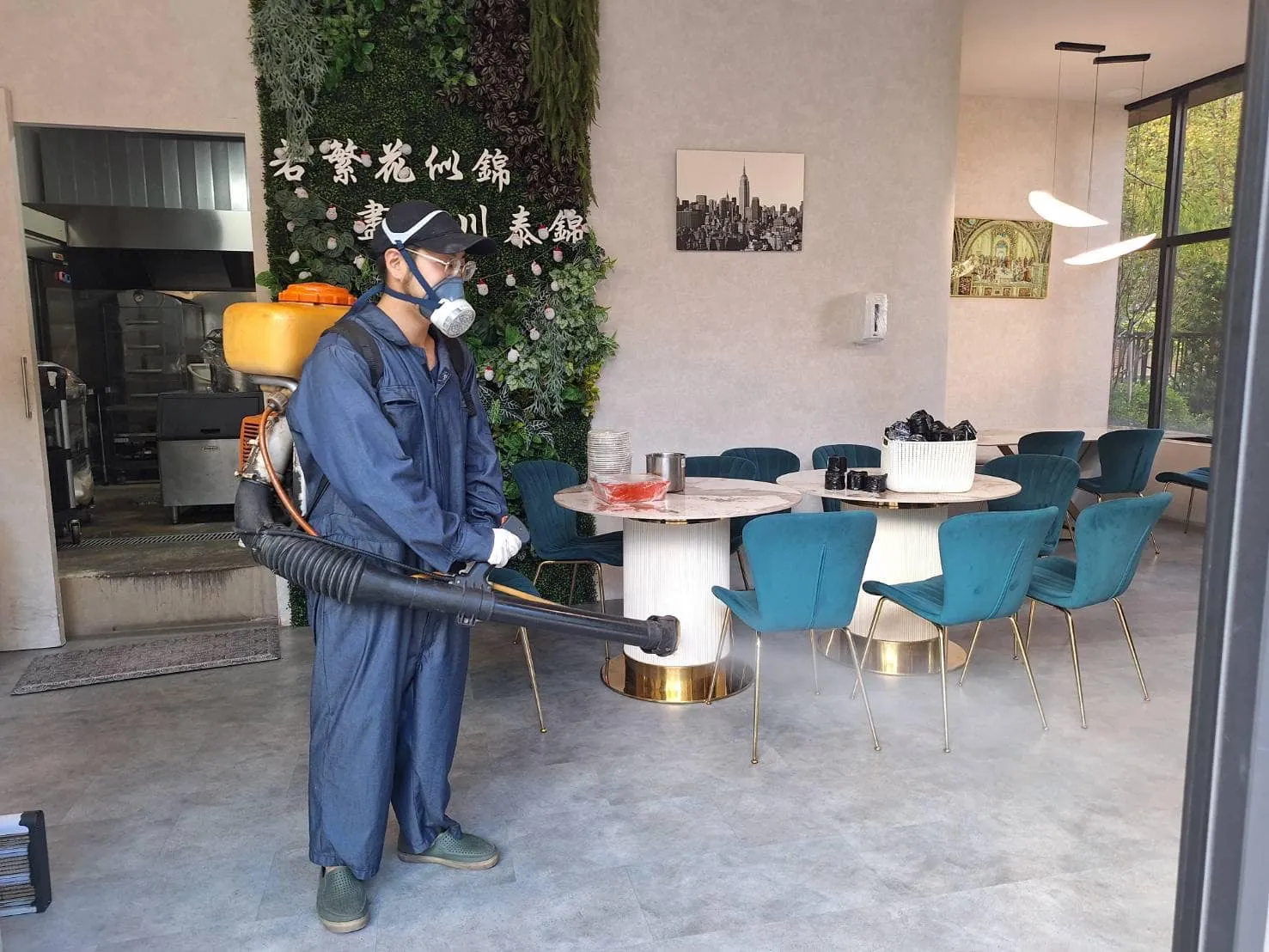 川泰錦異國料理環境消毒