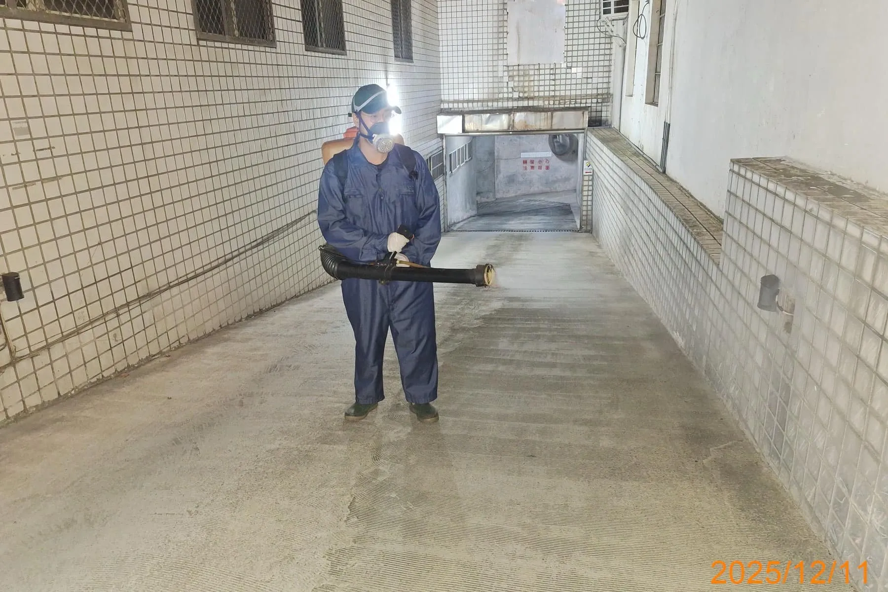 名楊大廈定期環境消毒