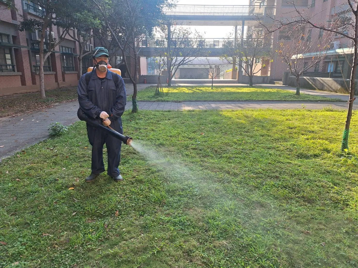 永順國小定期環境消毒