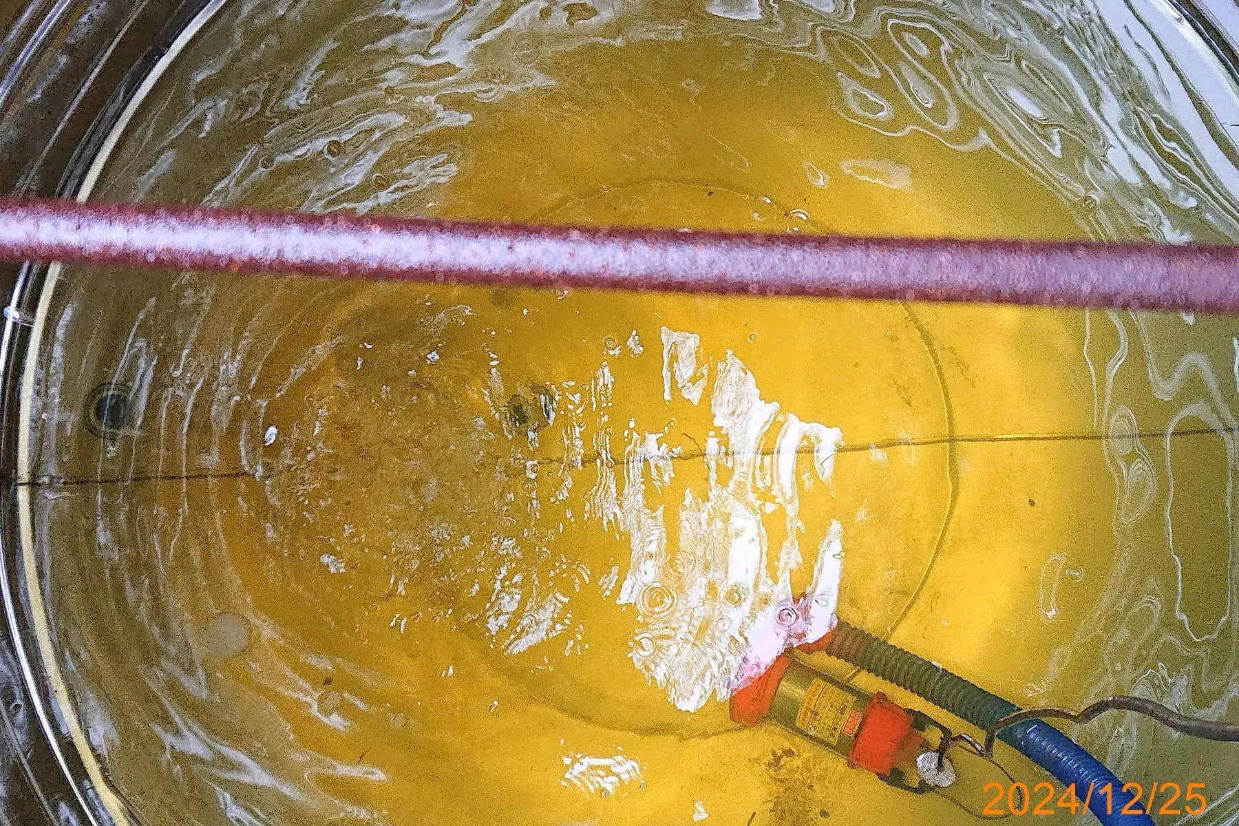 埔心牧場水塔定期清洗，讓旅客也能健康的玩！