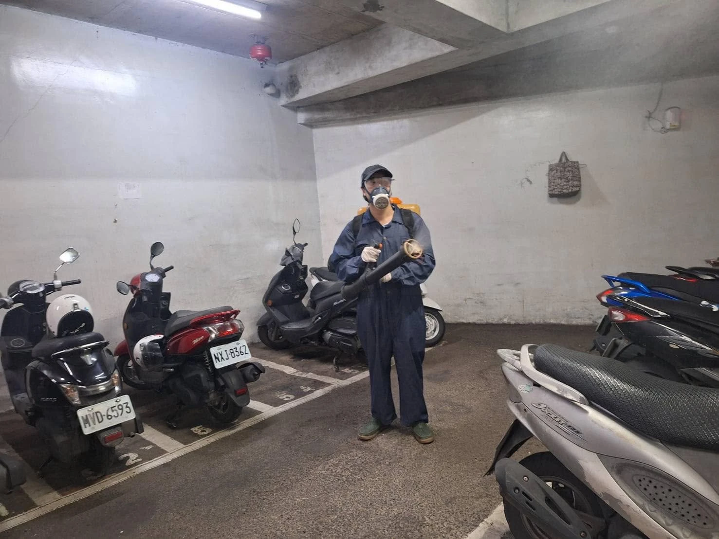 城市家庭社區定期環境消毒