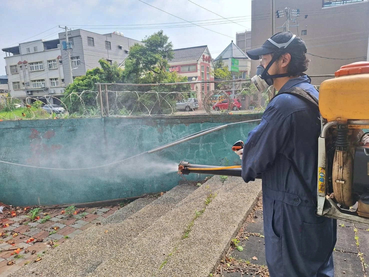 新屋國小環境消毒
