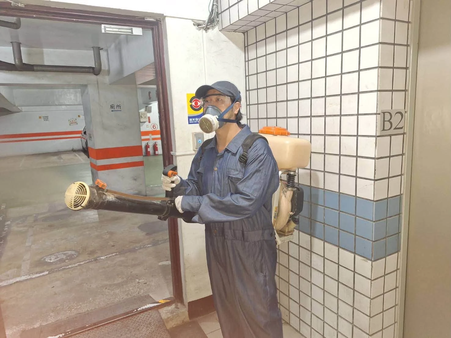 中央企業大樓定期環境消毒