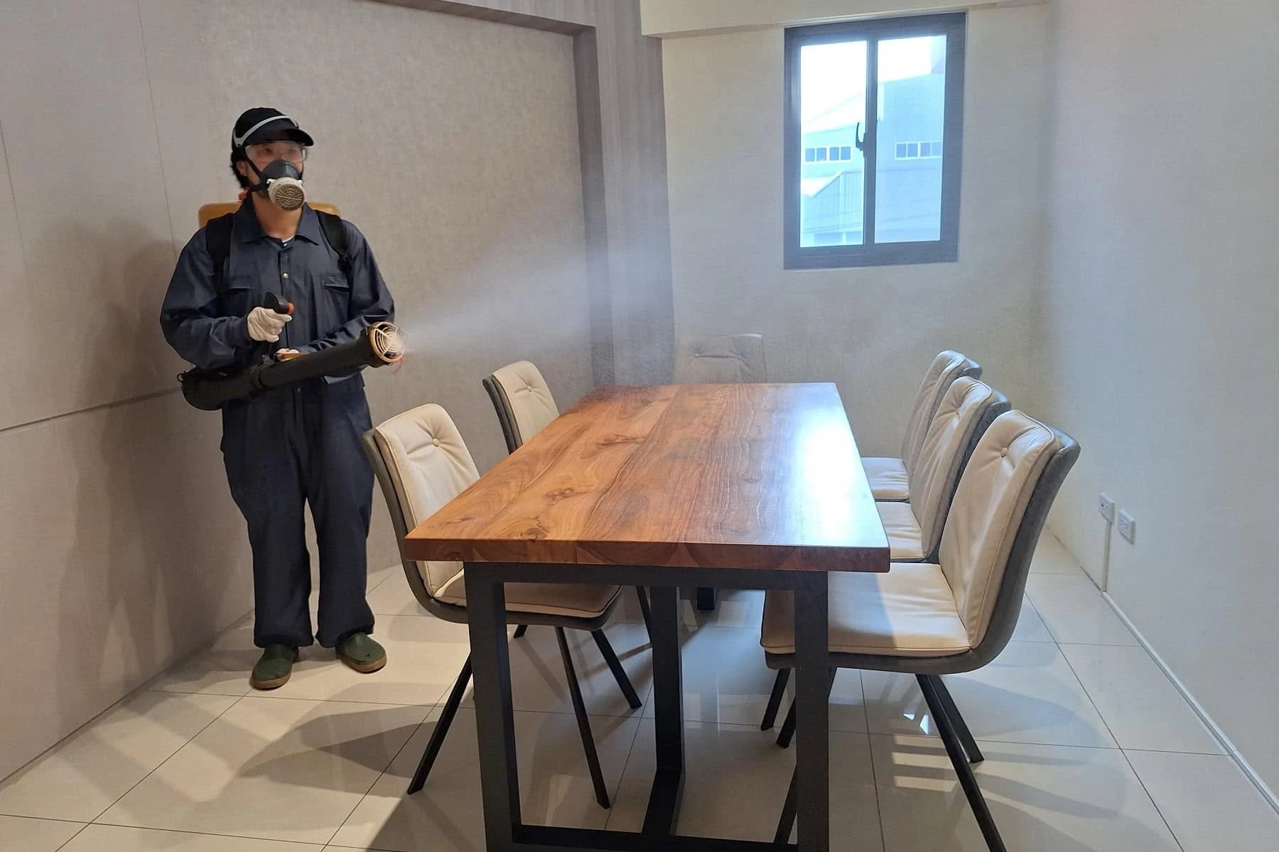 嘉樂富社區定期環境消毒