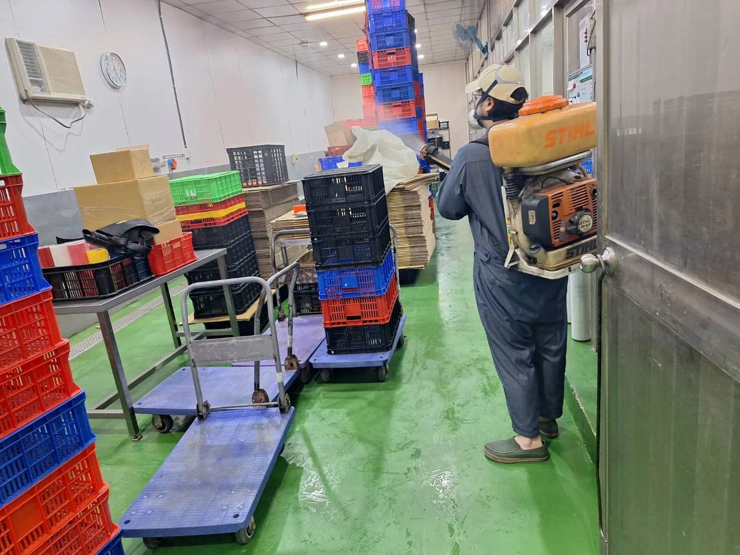 食品的製造工廠有確實衛生查核嗎？唐門食品環境消毒