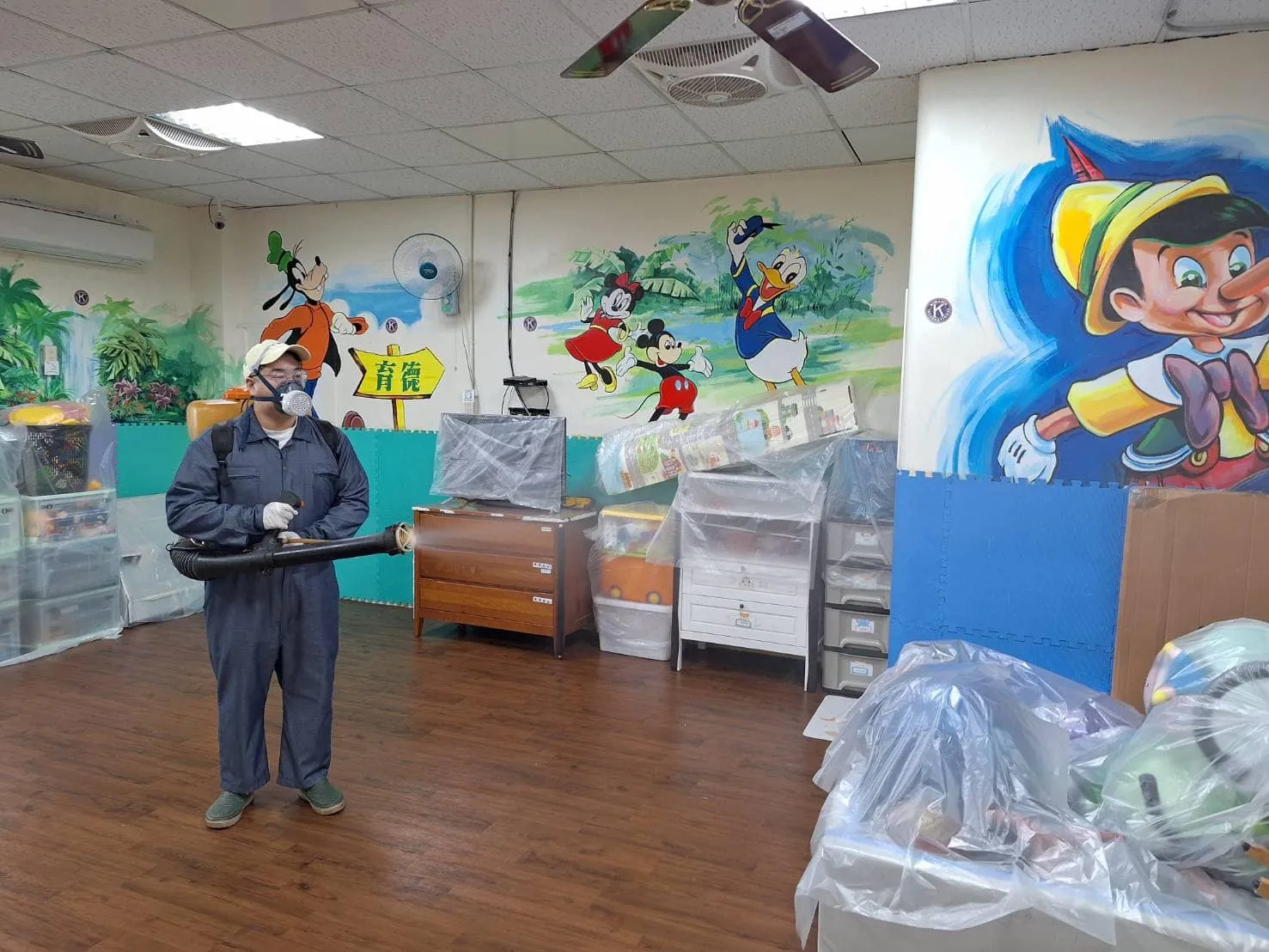 幼兒園定期環境消毒是必須的！育德兒童之家環境消毒
