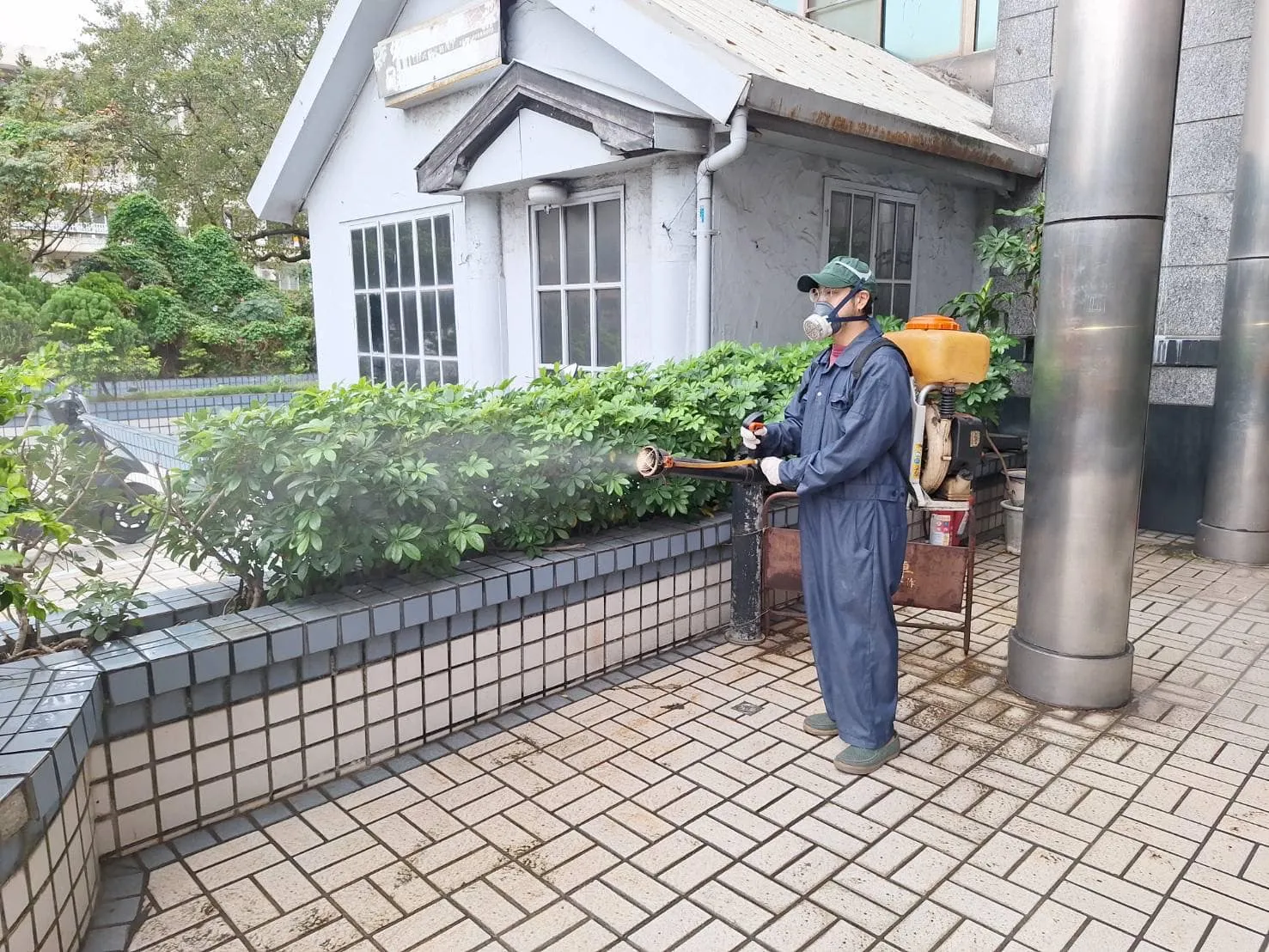 中央企業大樓定期環境消毒