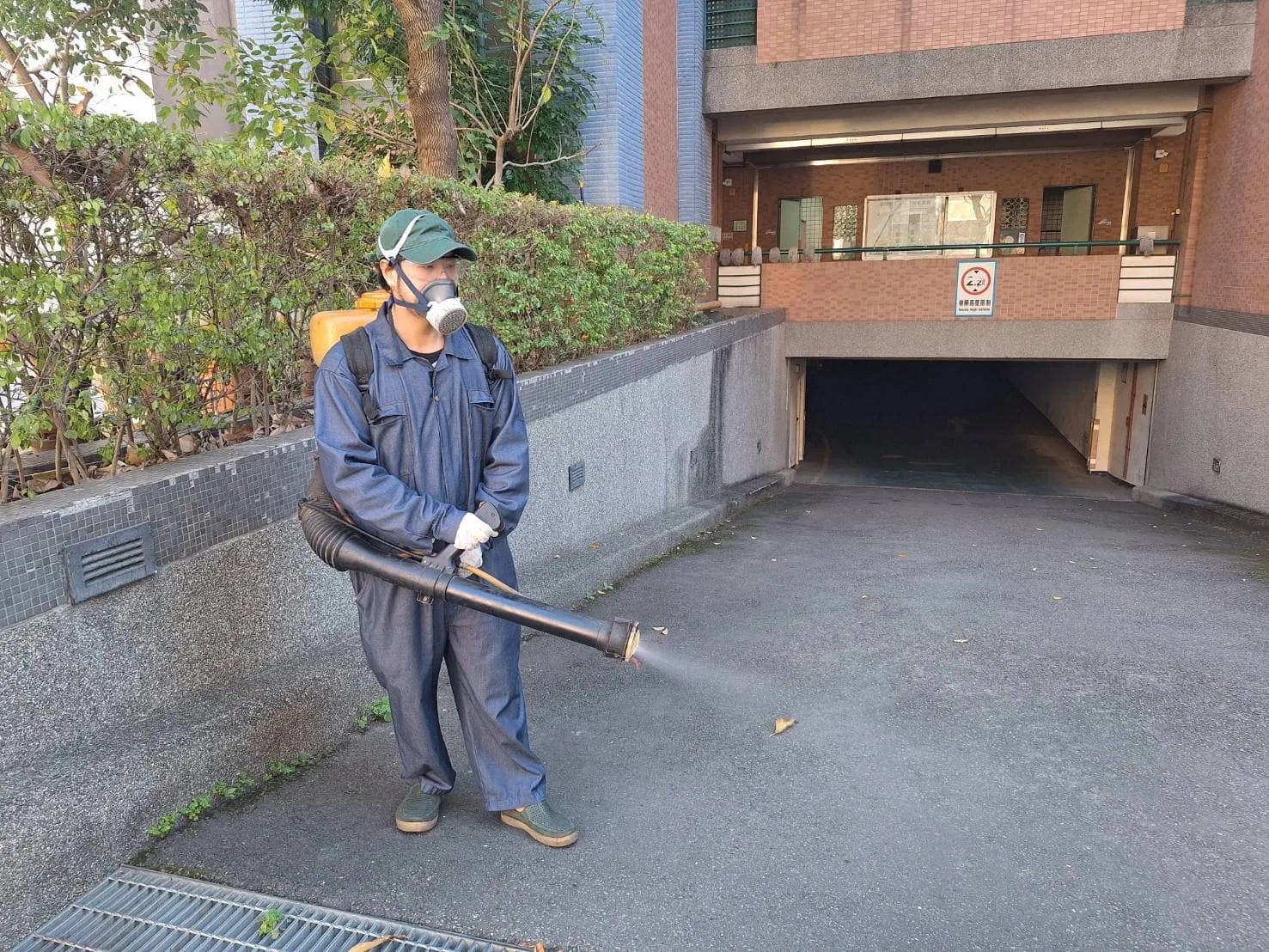 永順國小定期環境消毒