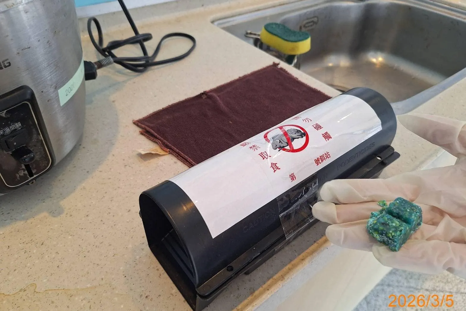 台北大學男生宿舍定期鼠害防治