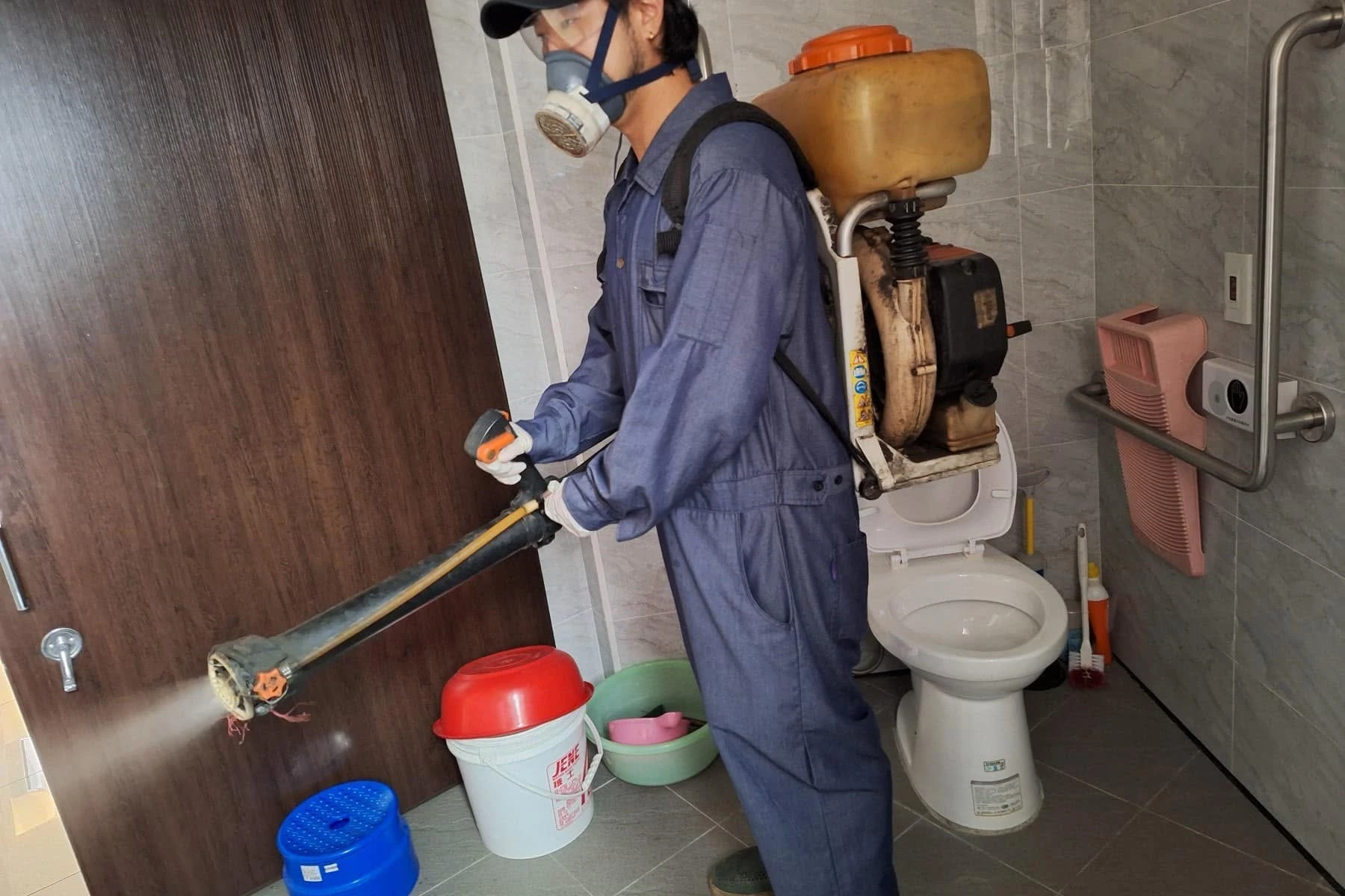 嘉樂富社區定期環境消毒