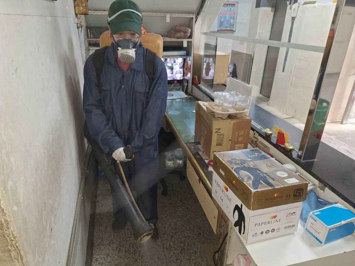 中央企業大樓定期環境消毒