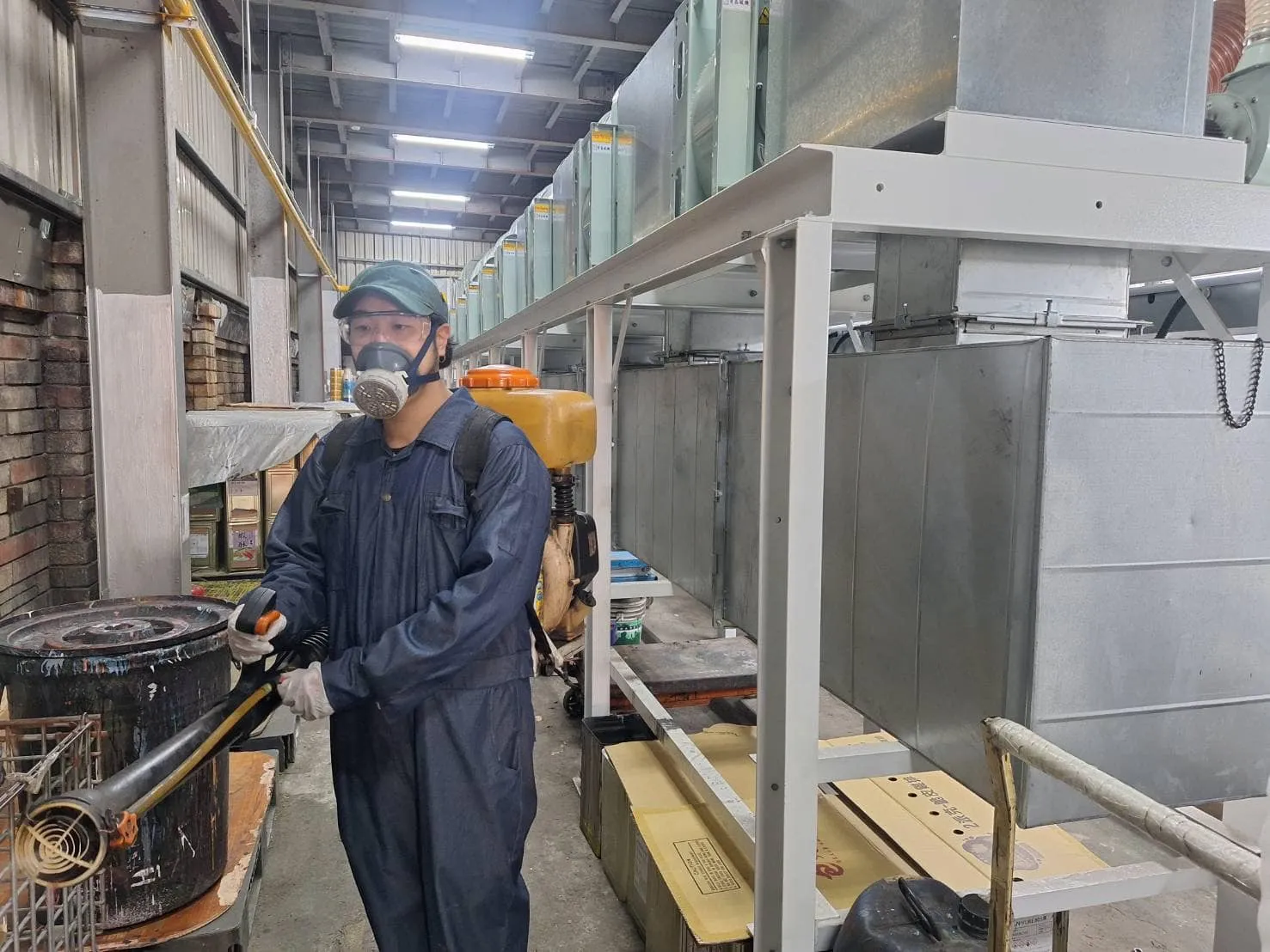 新禾彩藝定期環境消毒