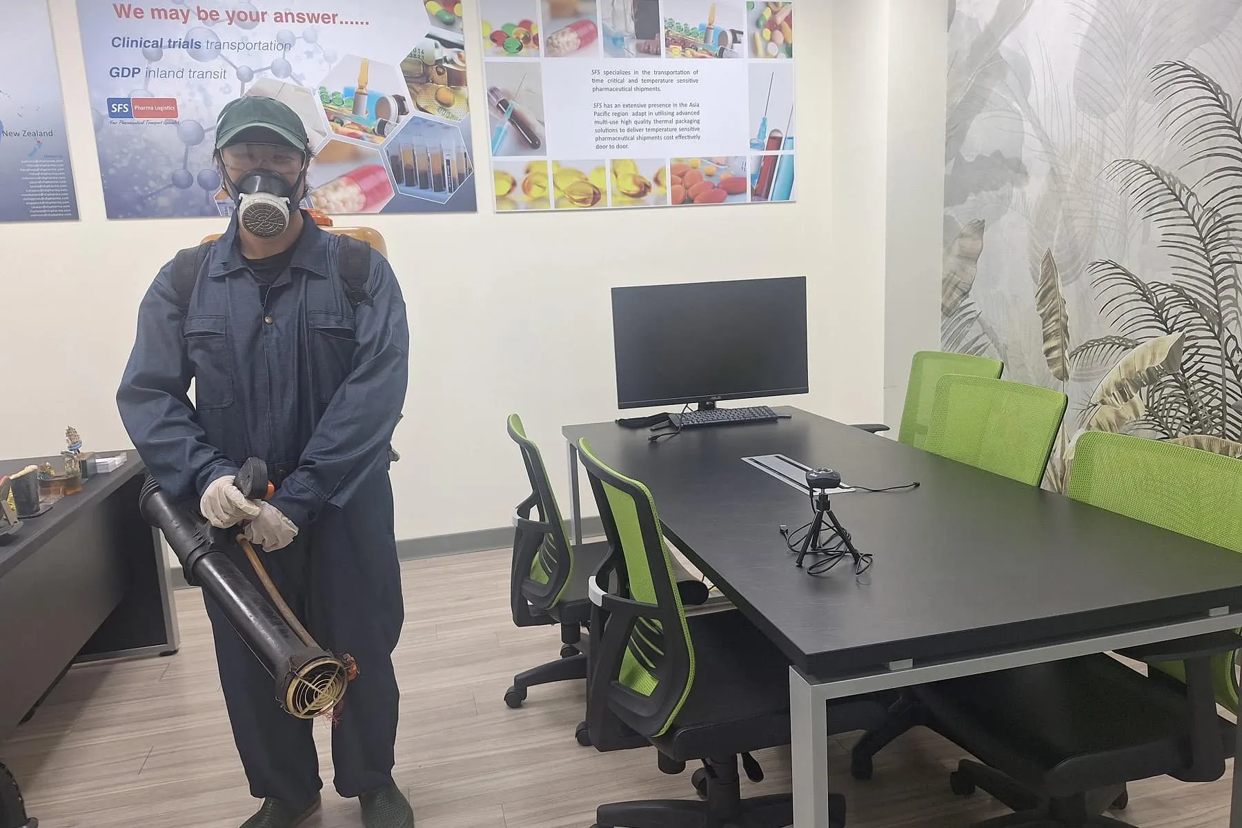 祥祐物流定期環境消毒