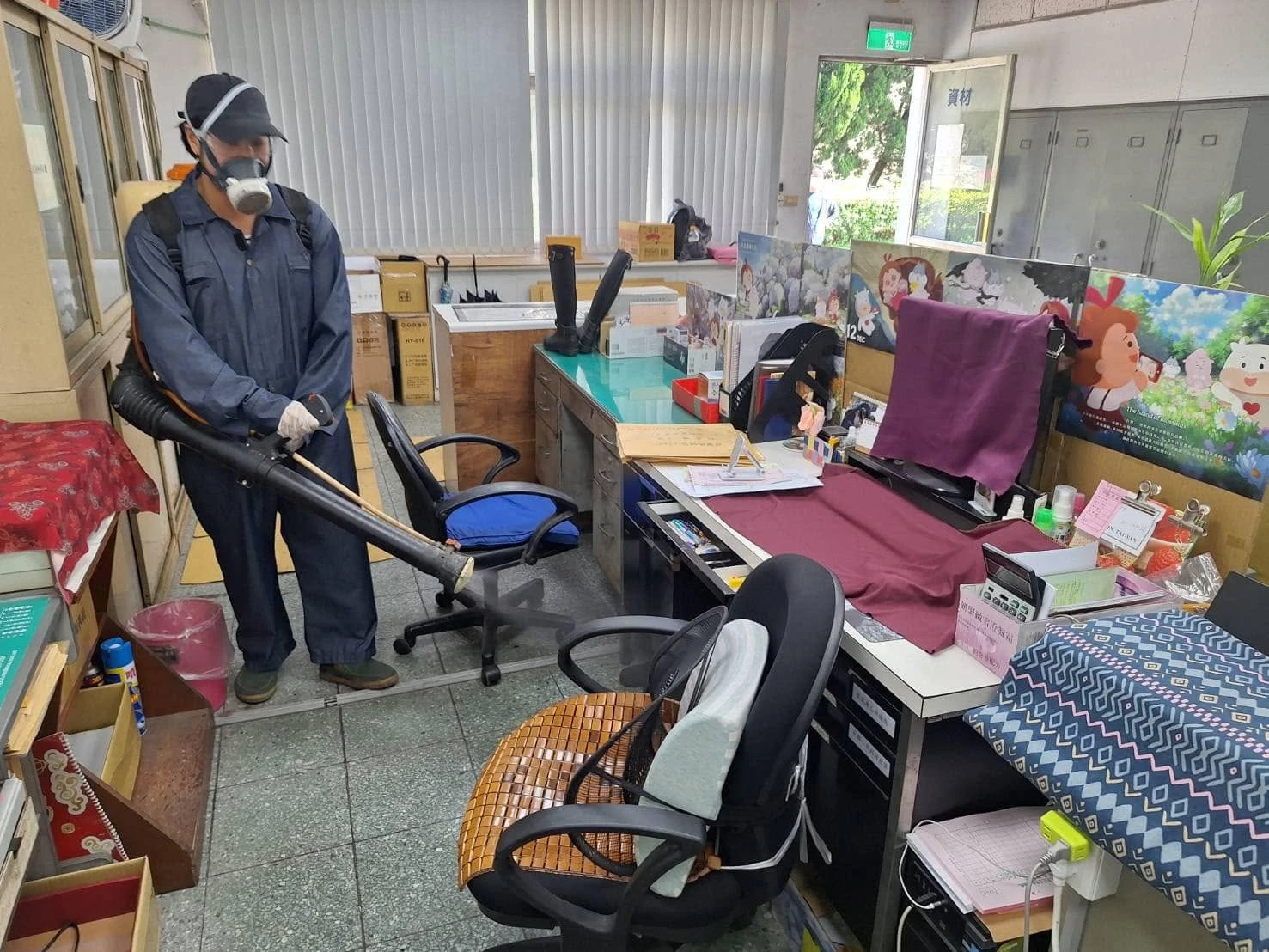 中紡科技實業股份有限公司楊梅化纖廠跳蚤防治