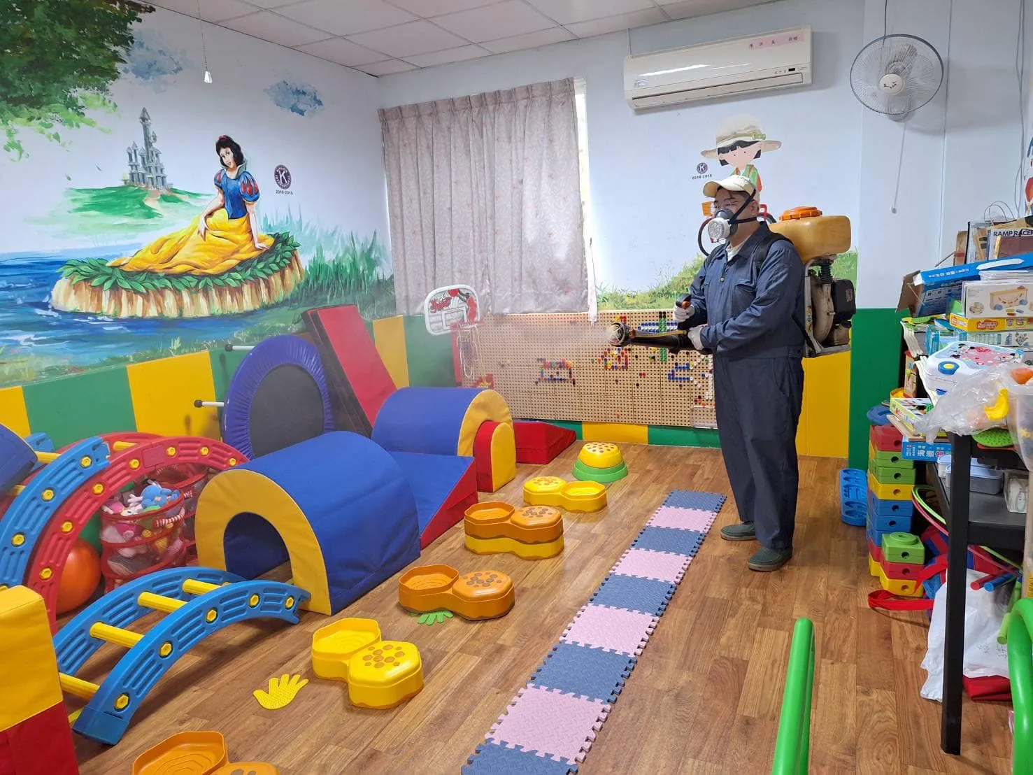 幼兒園定期環境消毒是必須的！育德兒童之家環境消毒