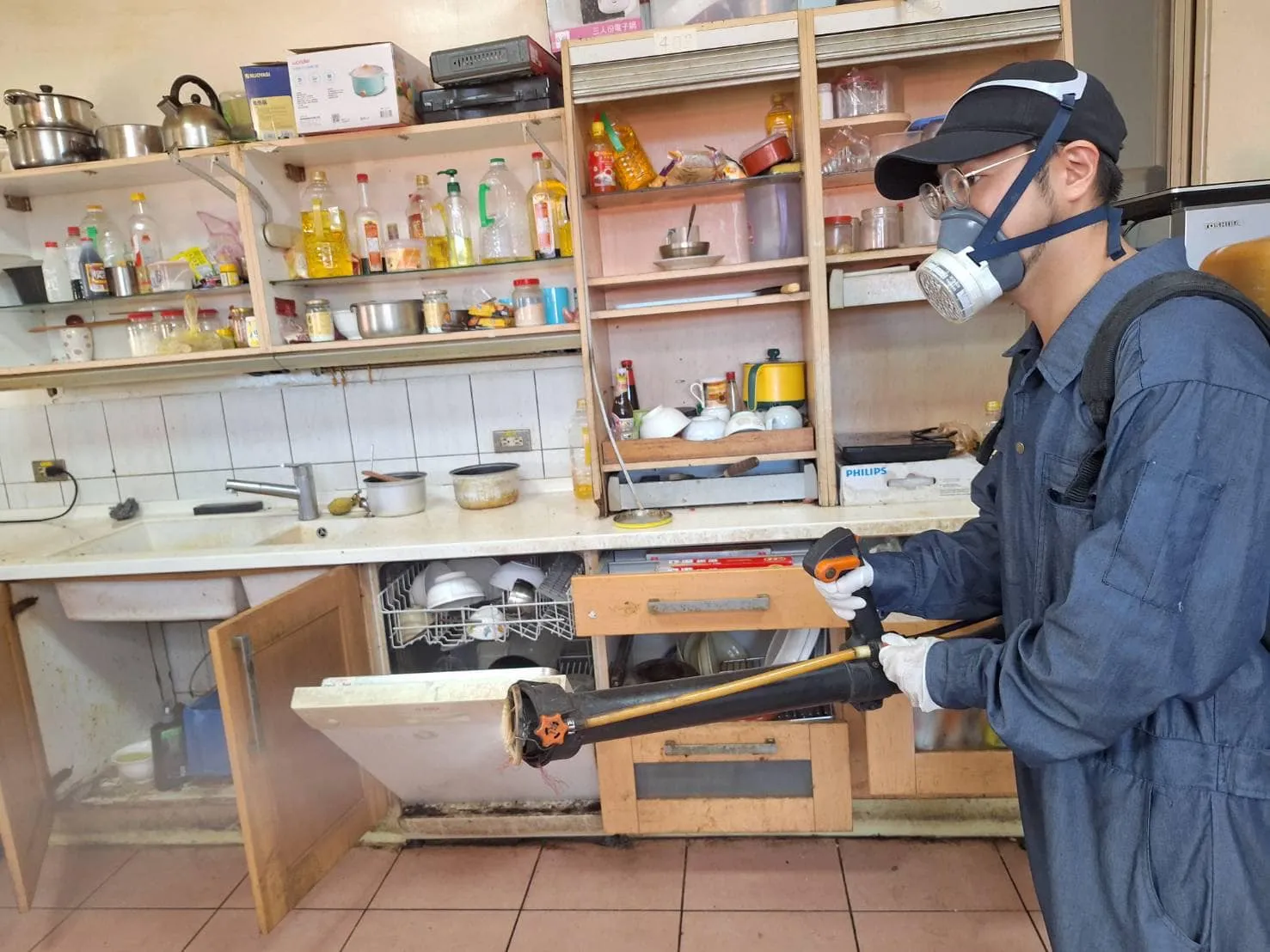 立多祿員工餐廳、宿舍定期環境消毒