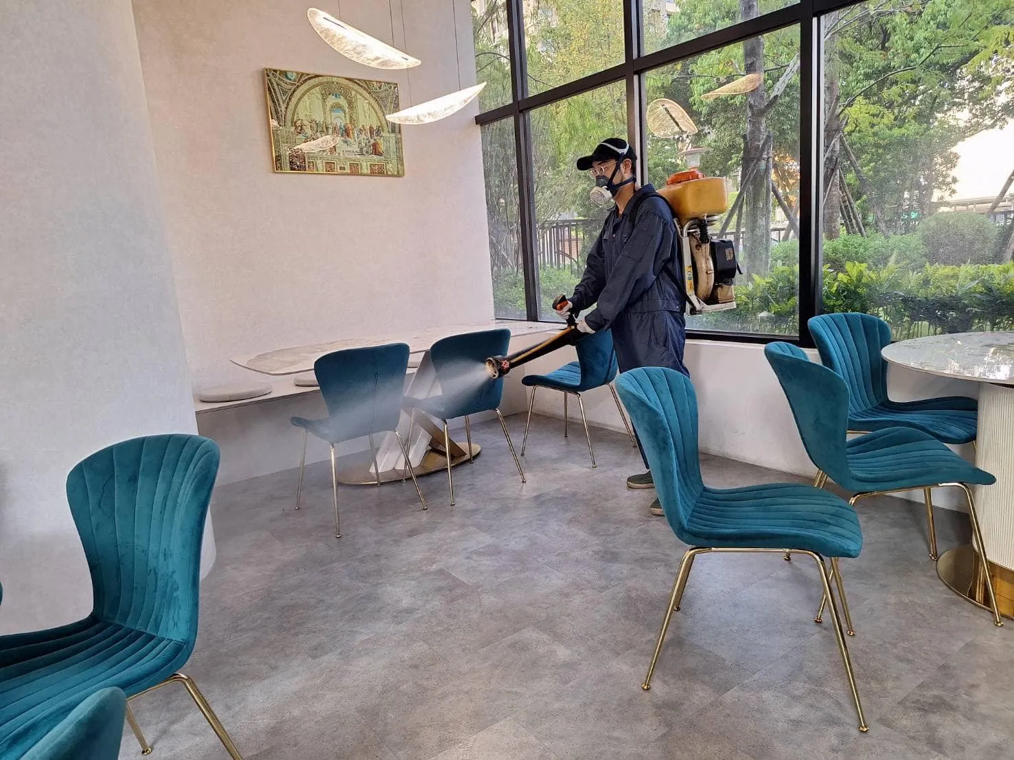 川泰錦異國料理環境消毒