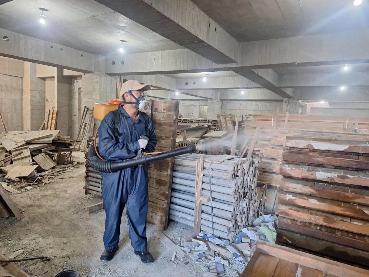 冠品金屬、富凱電機廠房新建工程病媒蚊防治