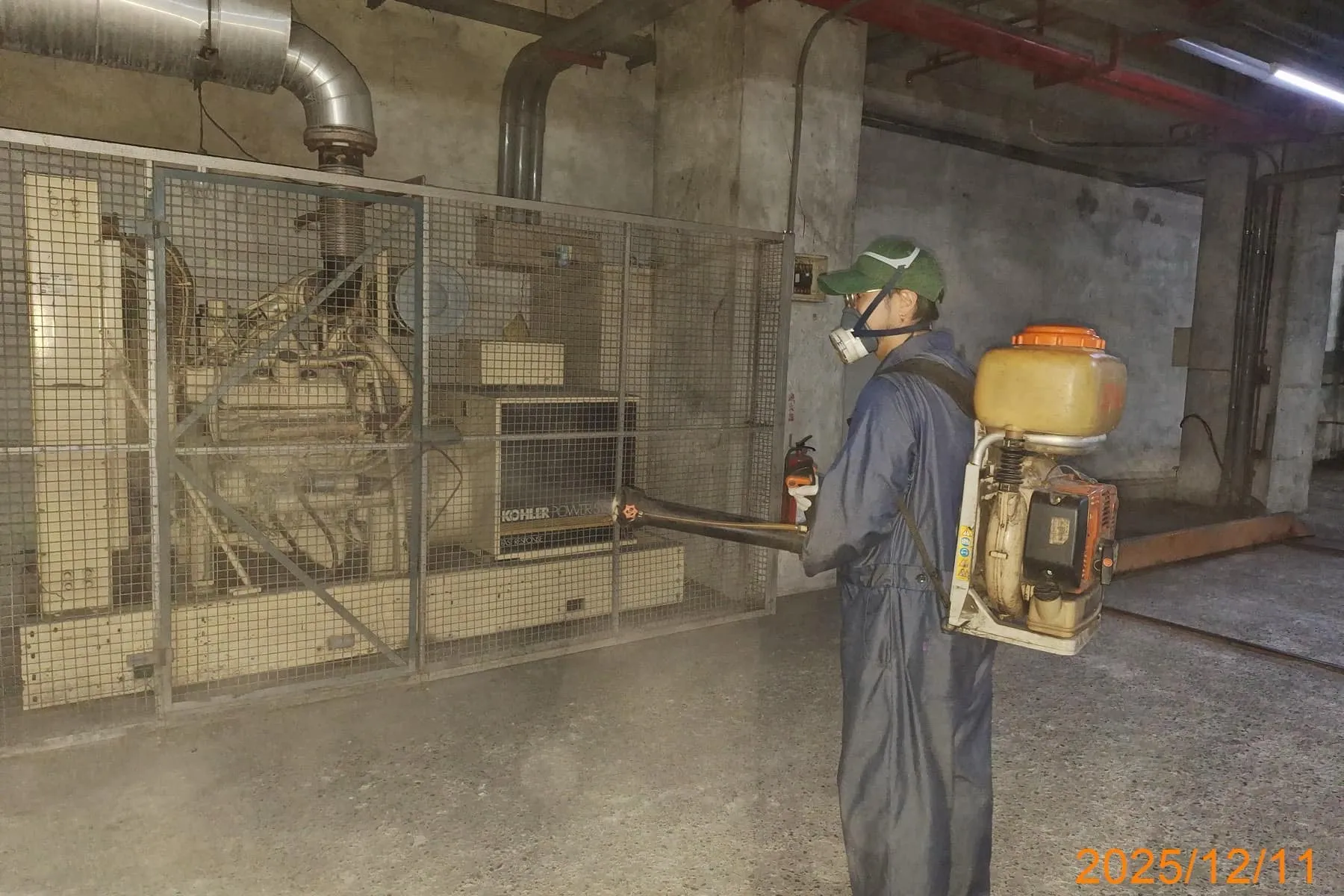 名楊大廈定期環境消毒