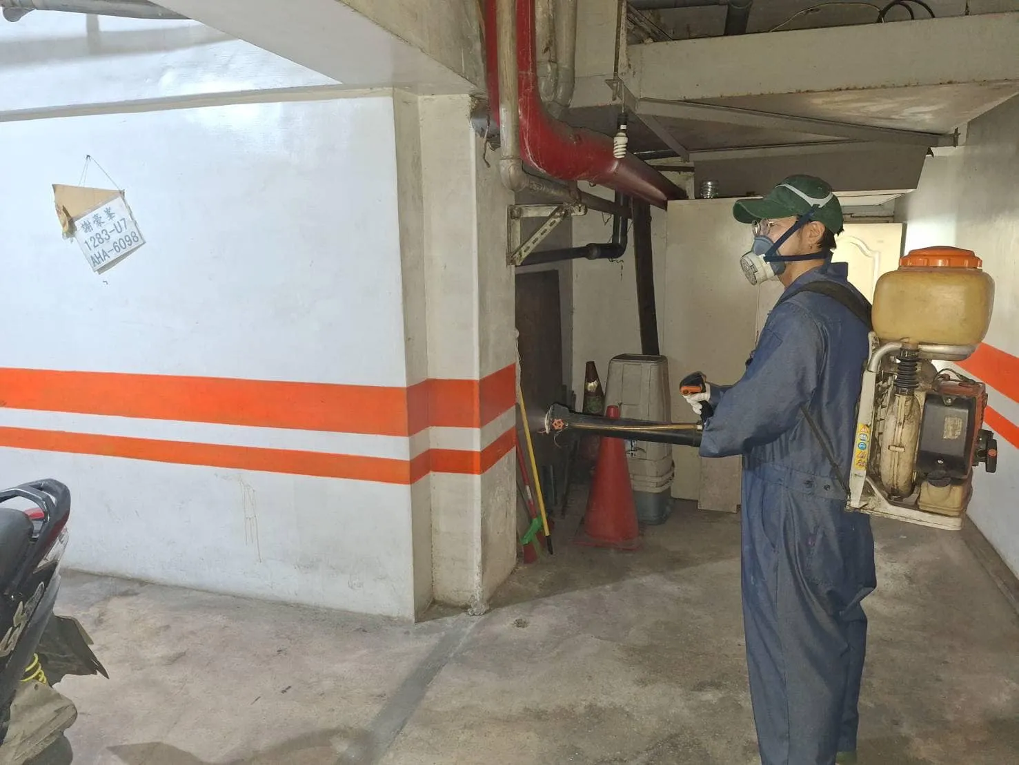 中央企業大樓定期環境消毒