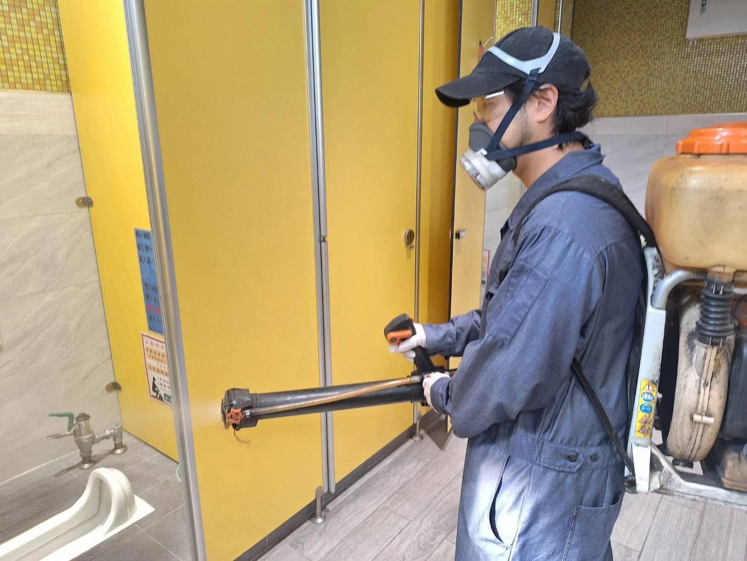 新屋國小環境消毒